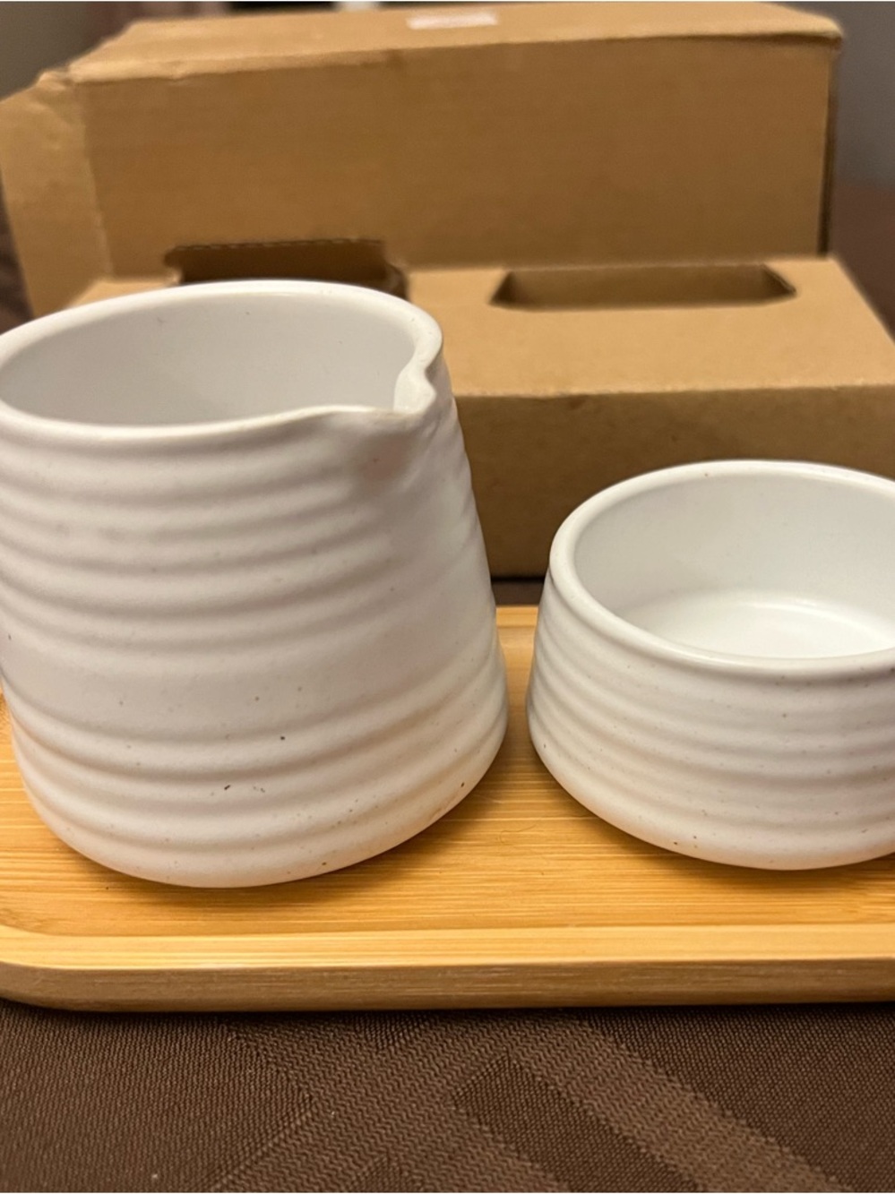 New Nespresso Coffee Serving Set Milk Creamer Sugar Bowl Tray - Picture 3 of 3